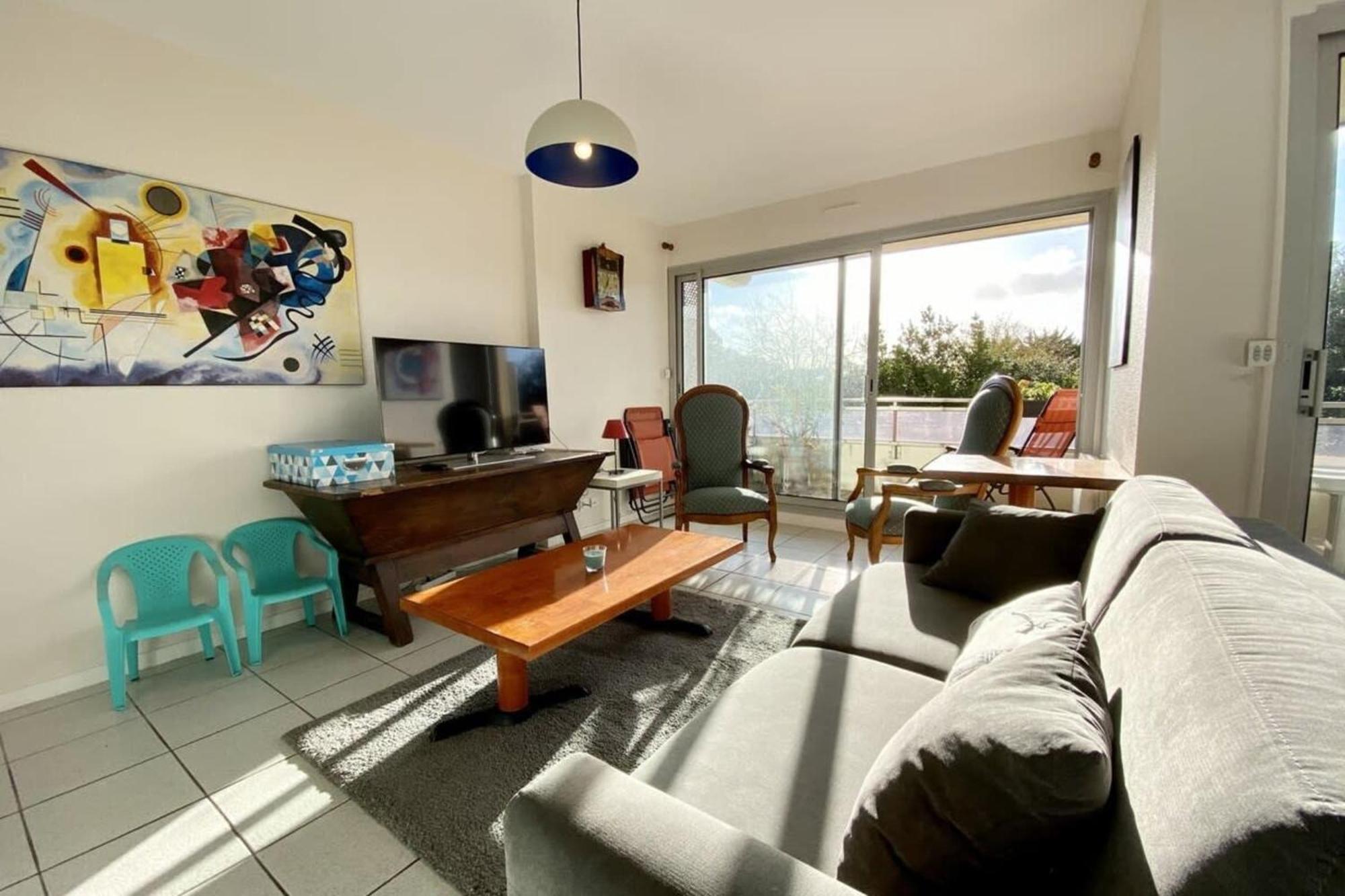 Charmant T3 Cosy A 2 Pas Du Bourg Et Des Plages Лармор-Плаж Экстерьер фото