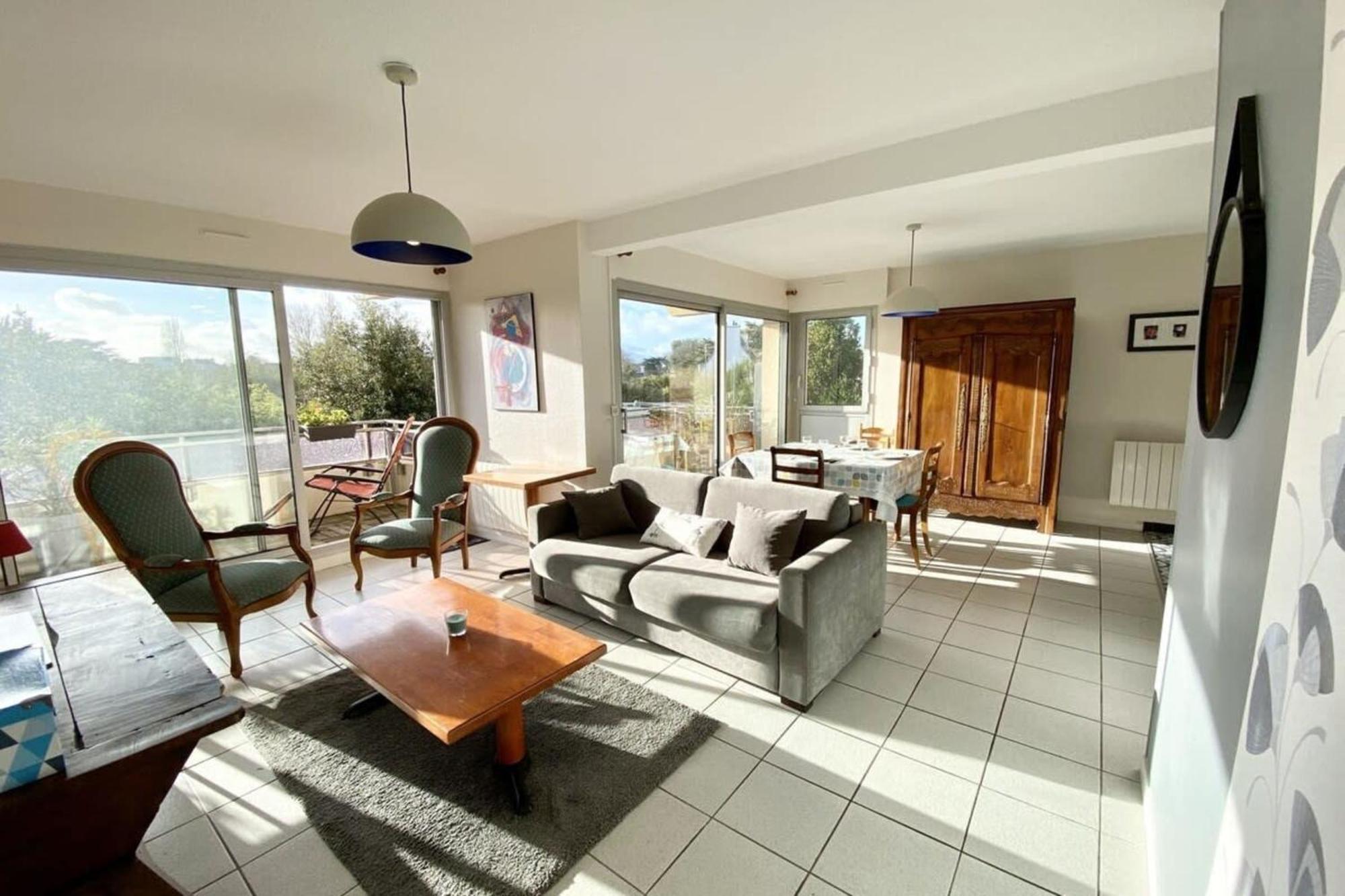 Charmant T3 Cosy A 2 Pas Du Bourg Et Des Plages Лармор-Плаж Экстерьер фото